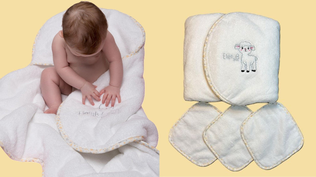 Yellow Hooded Baby Towel - EleryB