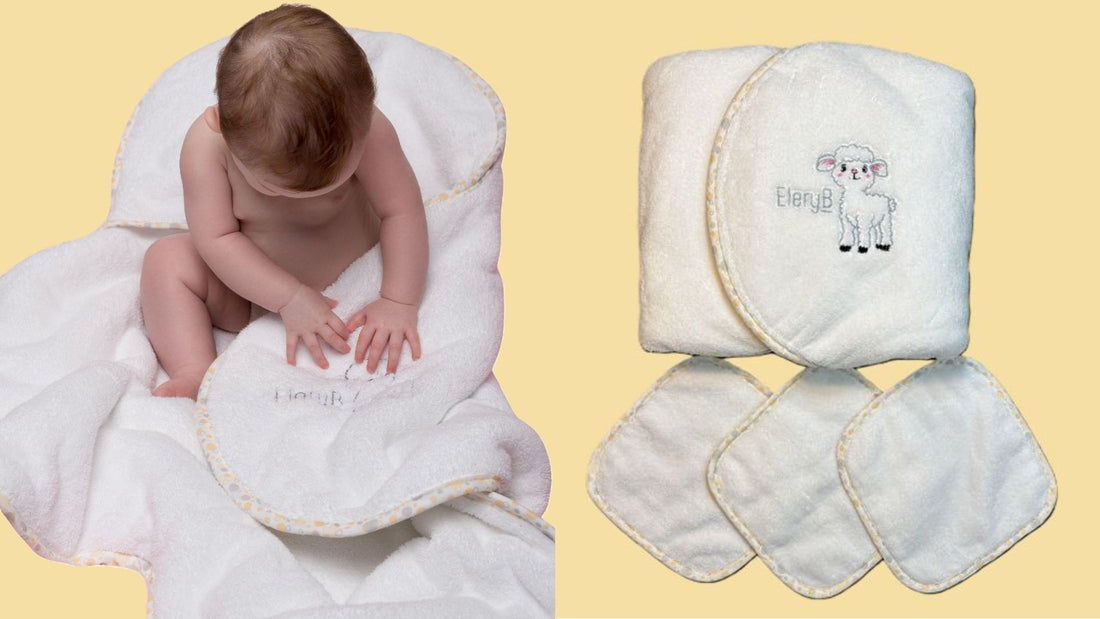 Yellow Hooded Baby Towel - EleryB