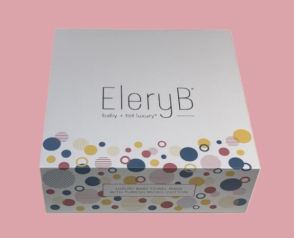 EleryB Luxury Product Box with pink background
