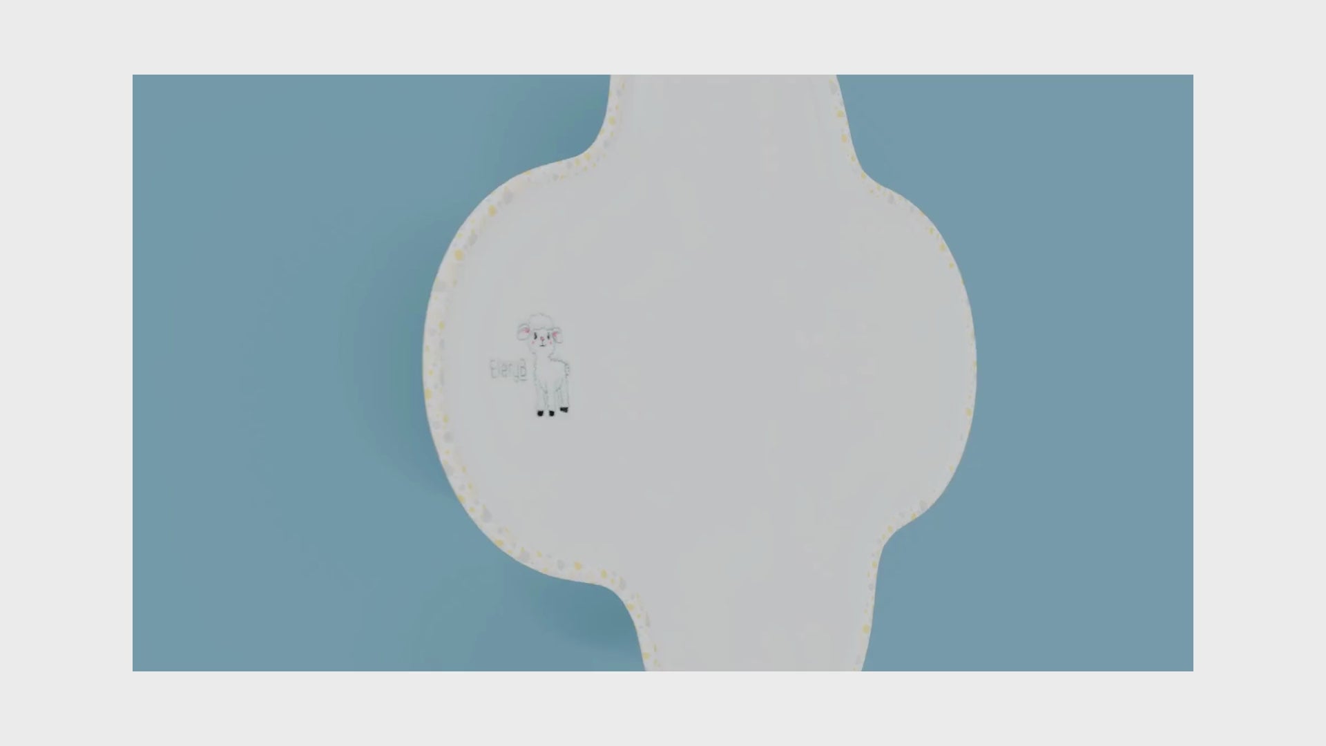 Demonstration of folding and using EleryB hooded towel with full product view
